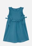 PoP Candy Dress With Bow Detail - Blue