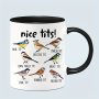 1PC Nice Tits Coffee Mug Ceramic Coffee Cups Water Cups Summer Winter Drinkware Birthday Gifts Holiday Gifts