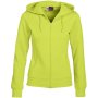 Ladies Bravo Hooded Sweater Lime