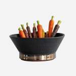 Century Bowl Medium - Black gold