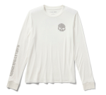 Women’s Willie G Skull Bling Long Sleeve – Cloud Dancer