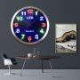 LED Quartz Wall Clock - 25CM
