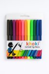 Khoki 12 Piece Felt Tip Pen Set