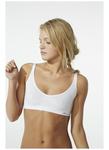 Boody Bamboo Small Sporty Bra in White