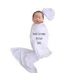 Wrap Swaddle No Burp Cloth Custom Design