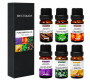 Essential Oils Set 6 X 10ML Aromatherapy Oils For Diffusers