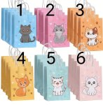 Cartoon Kitten Theme Tote Bag