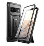 Google Pixel 6A Full Body Rugged Protective Case Black