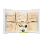 Pnp Let's Cook Braai Garlic & Parsley Ciabatta Roll 6 Pack