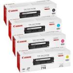 Canon 718 Original Full Set B c y m Toner Cartridge