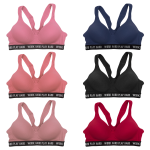 Pack Of 6 Colour Wireless Sports Bra's - 8927 32B 40B 36C 38C 42C 40D - 42D