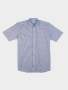 Slim Fit Check Short Sleeve Shirt - Pink - 3XL / Pink