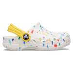 Baya Seasonal Printed Clog Kids Age 5+ - White multi J6