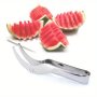 1pc Stainless Steel Watermelon Slicer Versatile Kitchen Tool For Cutting Watermelon Fruit Cutting Tool Fruit Knife Kitchen Gadget For Restaurants Food Trucks Eid Al-Adha Mubarak