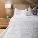 Flax Premium Cotton Quilt White - King 250X270CM