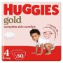 Huggies Gold Size 4 8-14KG Value Pack 50 Nappies