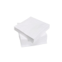 Disposable Serviettes White - 1-PLY - 100PIECE