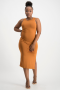 Amanda Basic Dress - Glazed Ginger - M