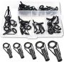 Camping Fishing Rod Guide Rod Rings 40PC