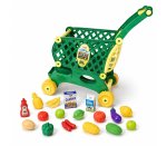 Shopping Cart W fruit - Green