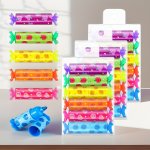 6 Pcs Colorful Candy Pastel Highlighters - Chisel Tip Markers For Drawing School Office And More Perfect For Diy Card Making Cra
