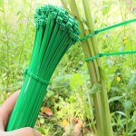 100PCS Garden Cable Tie Plant Wrapping Plant Fixing Garden Care Use Potted Garden Plant Shelf Fixing