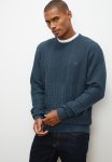 Regular Fit Cable Knit - Navy