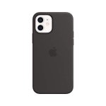 Apple Iphone 12 And Iphone 12 Pro Silicone Case With Magsafe - Black