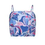 Womens Resort Tropical Strappy Top