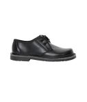 Grasshoppers Trooper Black Tektan Boys School Shoes