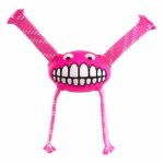 Rogz Flossy Grinz Large 240MM Oral Care Dog Toy Pink Dental Chews For Dogs Waggs Pet Shop