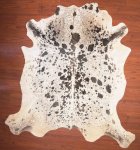 As Grade Nguni Hide 149 Black white XXL - Extra Extra Large Black white Spotted