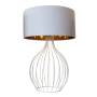 Ally Table Lamp - Light Grey Ferrotex