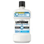 Listerine Mouthwash Advanced White Milder Taste 500ML