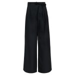 Belt Detail Pants -black