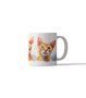 Cat Portrait 11OZ DSG194 Printed Coffee Mug Gift