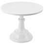 Metal Iron Cake Stand Round Pedestal Dessert Display Rack White