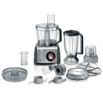 Bosch Multitalent 8 Food Processor 1250W - Black brushed Stainless Steel