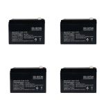 4 Set Of 12V 7AH Battery For Gate Motors Alarms Camera GD-12V7AH