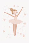 Ballerina Pink Canvas Print - 600MM X 600MM
