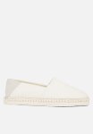 Calvin Klein Espadrille Slip On - Creamy White eggshell