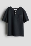 Henley T-Shirt - Black