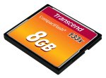 Transcend 8GB Compact Flash 133X