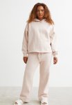 Wide Joggers - Powder Pink