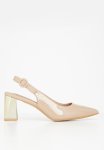 Plum Dee Slingback Court Heel - Neutral