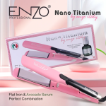 ENZOEN-3993 Professional Hair Straightener Multiple Colors - Pink