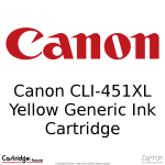 Canon CLI-451XL Yellow Compatible Ink Cartridge – Alternate Brand