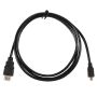 1.5M MINI HDMI To HDMI Cable For HD Tv Camera Gopro Hero 3 New