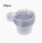 20PC 40ML Plastic Disposable Cups Dispenser