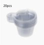 20PC 40ML Plastic Disposable Cups Dispenser